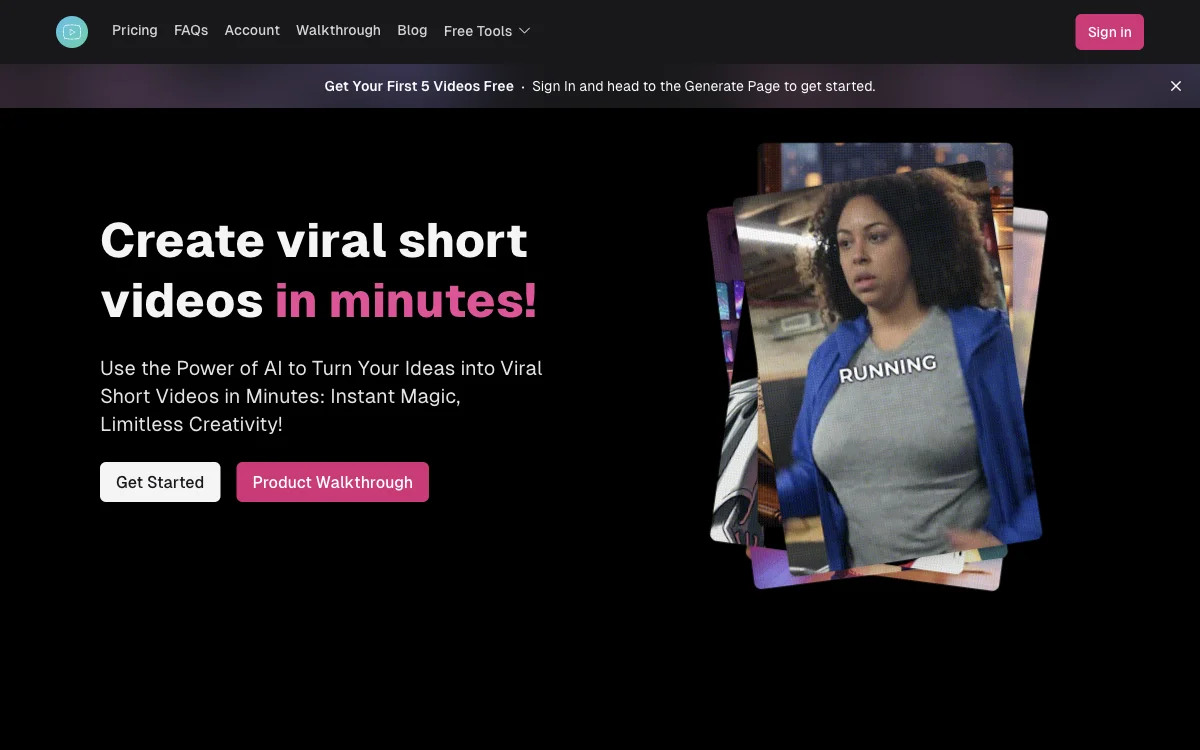 Shorts Generator: AI-Powered Video Creation in Minutes