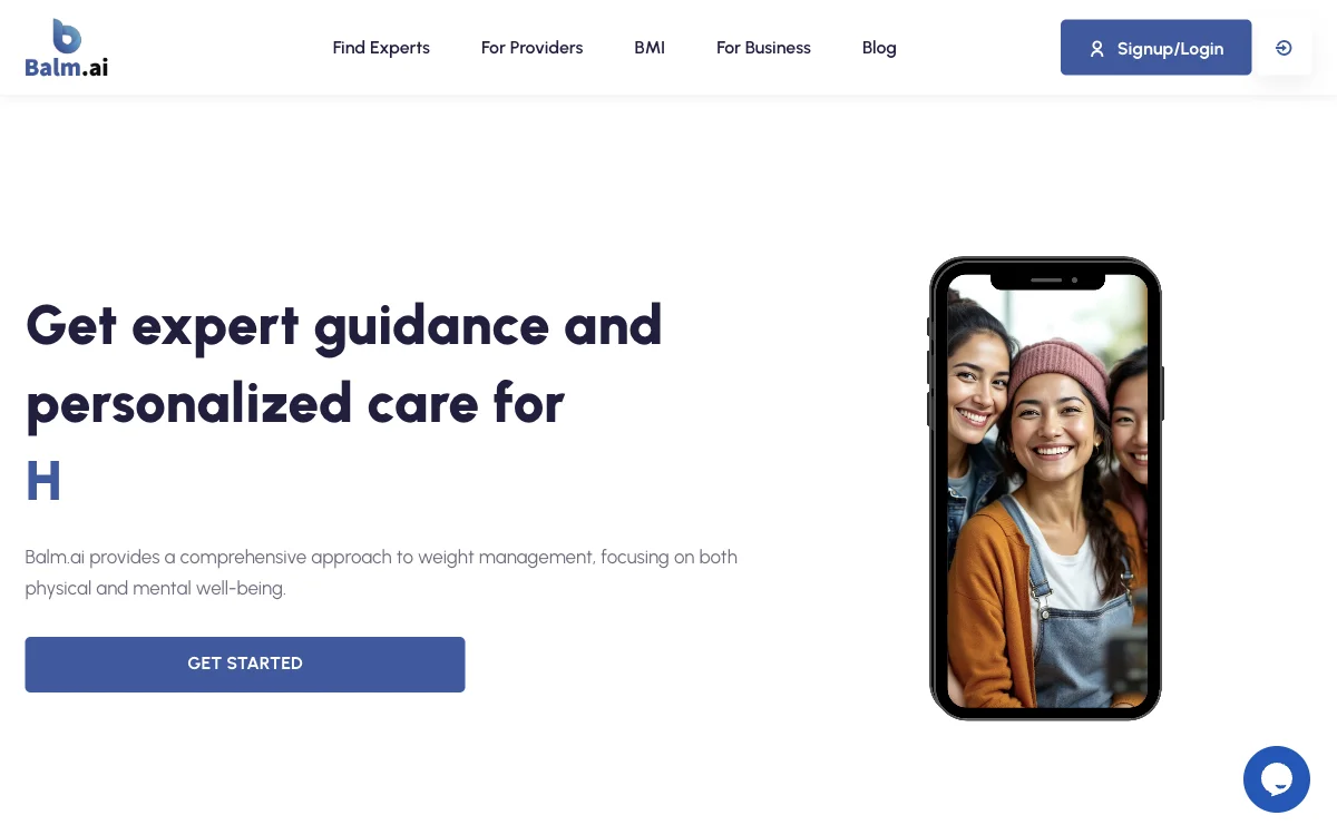 Balm.ai: Your AI-Powered Health Management Companion