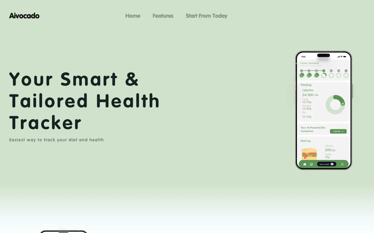 Aivocado: Your AI-Powered Smart & Tailored Health Tracker