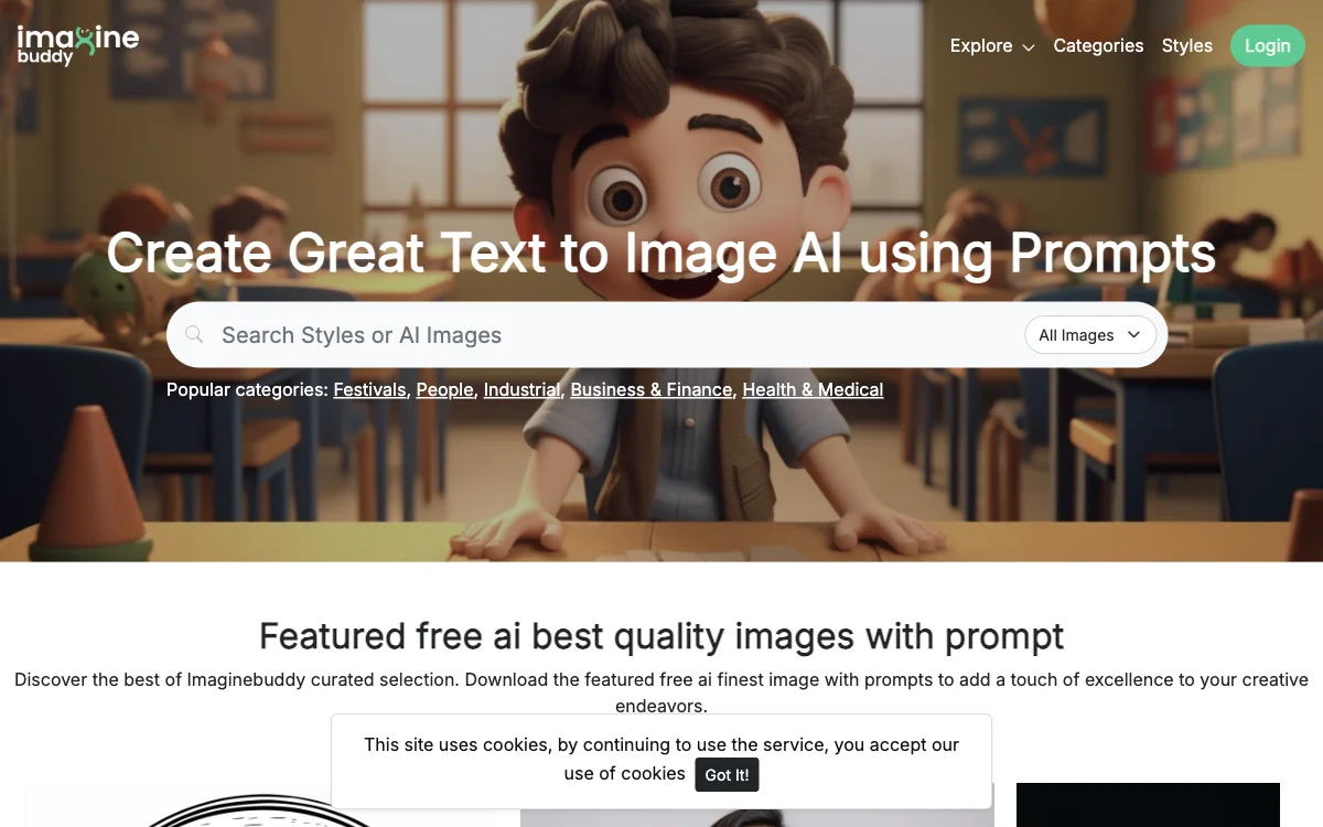 Imaginebuddy: โปรม์ป์ Text to Image AI ฟรีสำหรับความสร้างสรรค์แบบใหม่