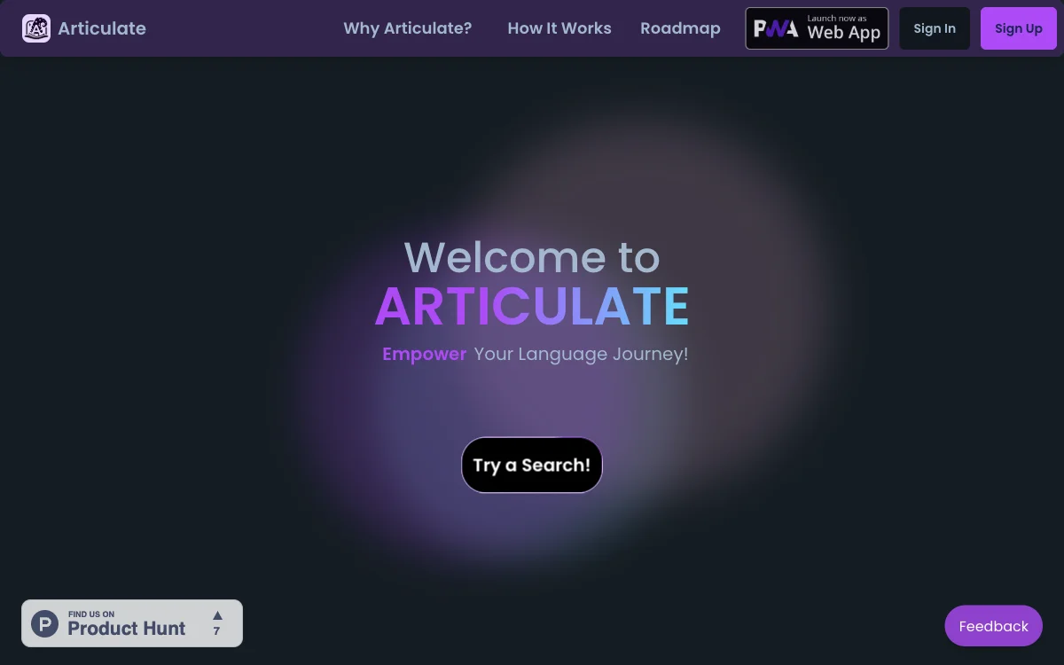 Articulate: Your AI-Powered Language Learning Companion