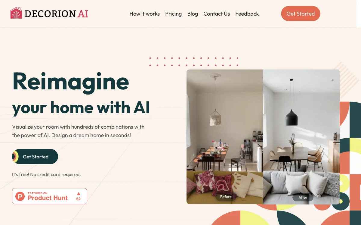 Decorion: Transform Your Home with AI Interior Design