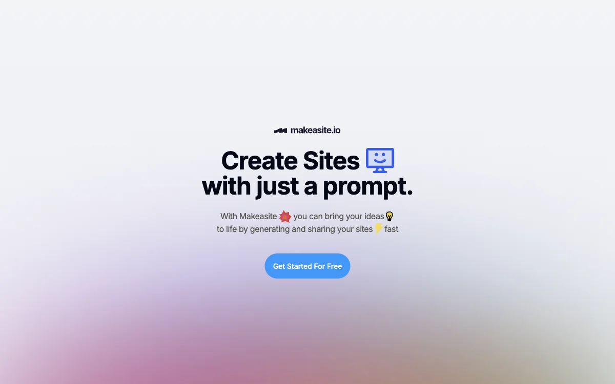 Makeasite: AI-Powered Website Builder for Quick and Easy Site Creation