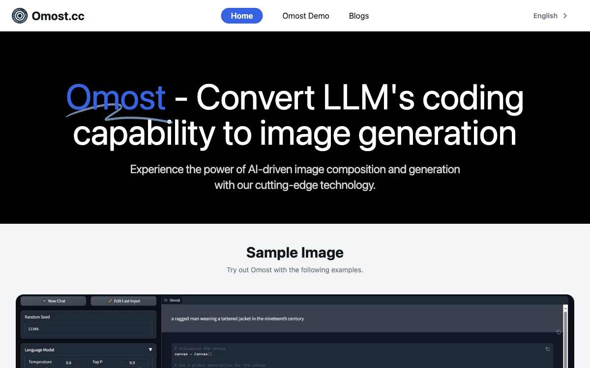 Omost: AI-Driven Image Generation from Code - Try for Free