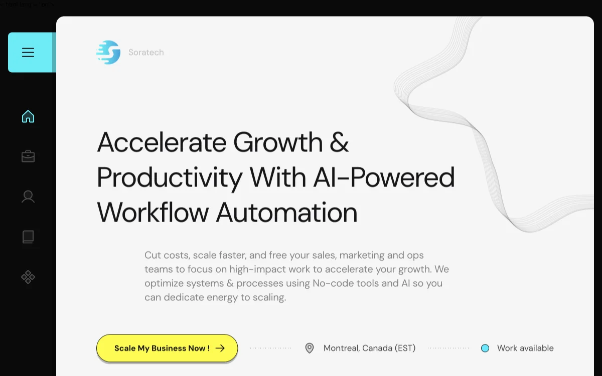 Soratech: Empowering Business Growth with AI Workflow Automation