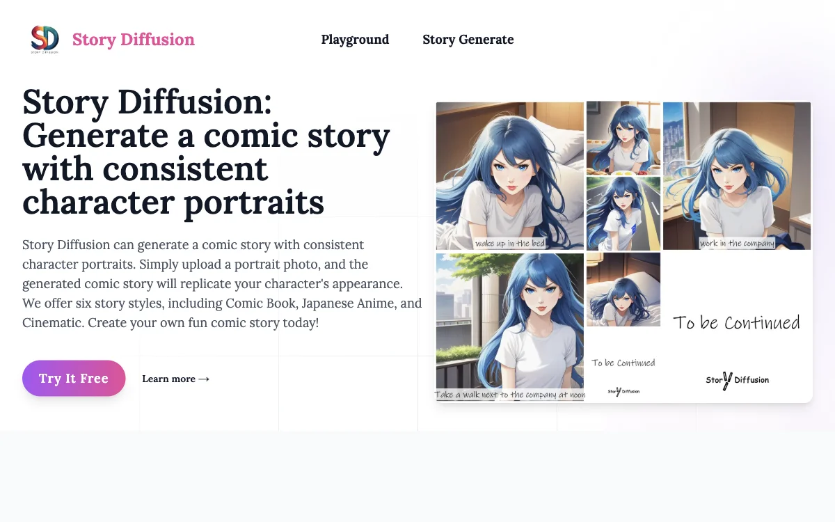 Story Diffusion: AI-Powered Comic Story Generation with Consistent Characters