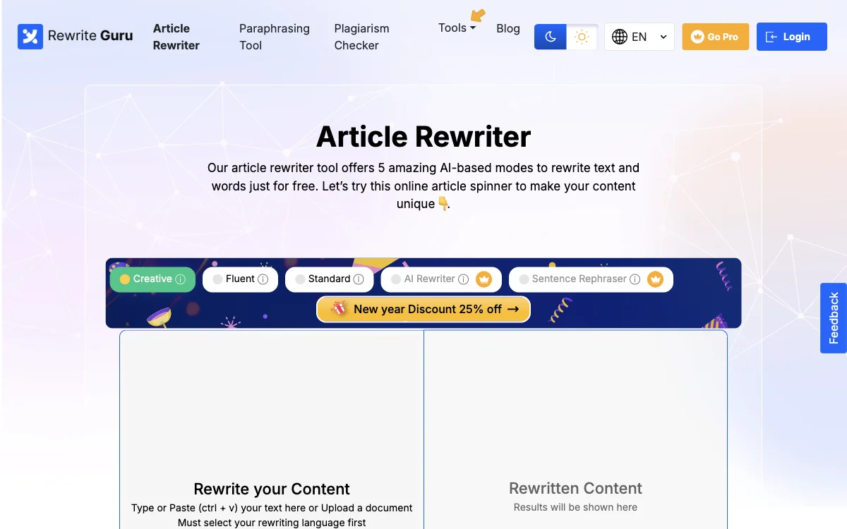 Article Rewriter: Transform Your Text with AI