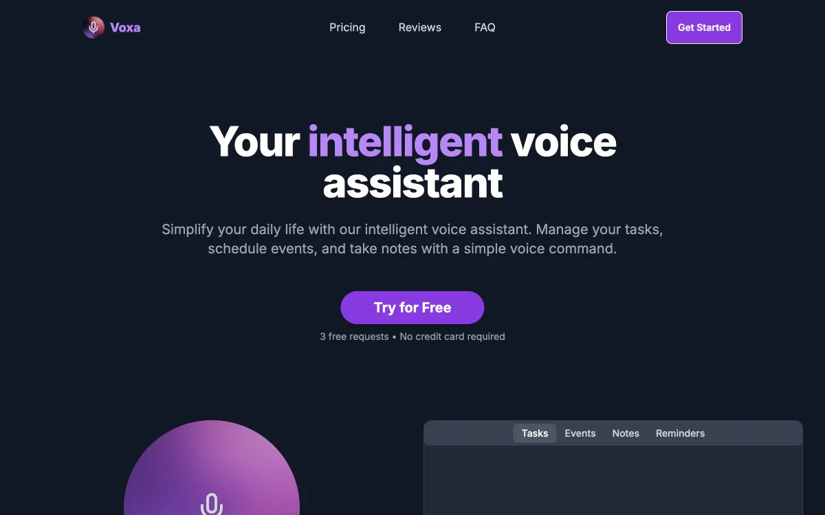 Voxa: Simplify Your Life with an Intelligent Voice Assistant