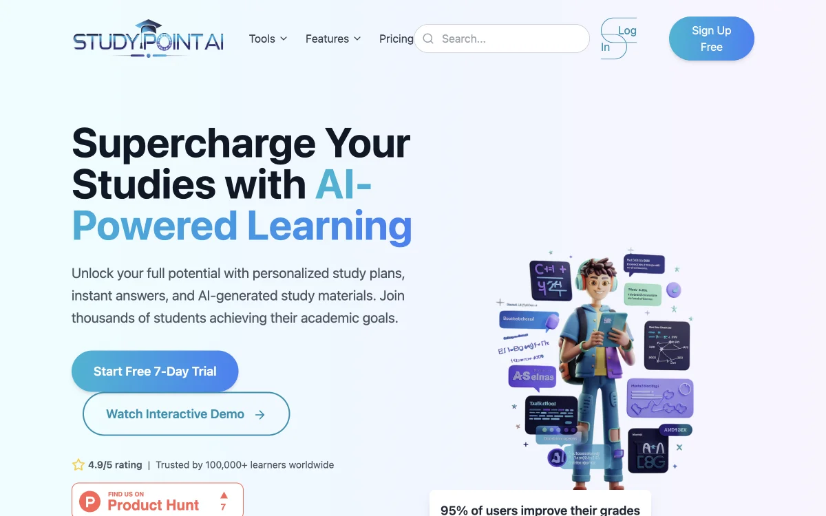 Study Point AI: Unlock Your Academic Potential