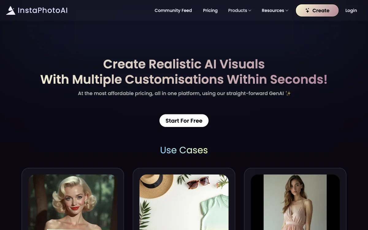 InstaPhotoAI: The Ultimate AI Image & Video Generator