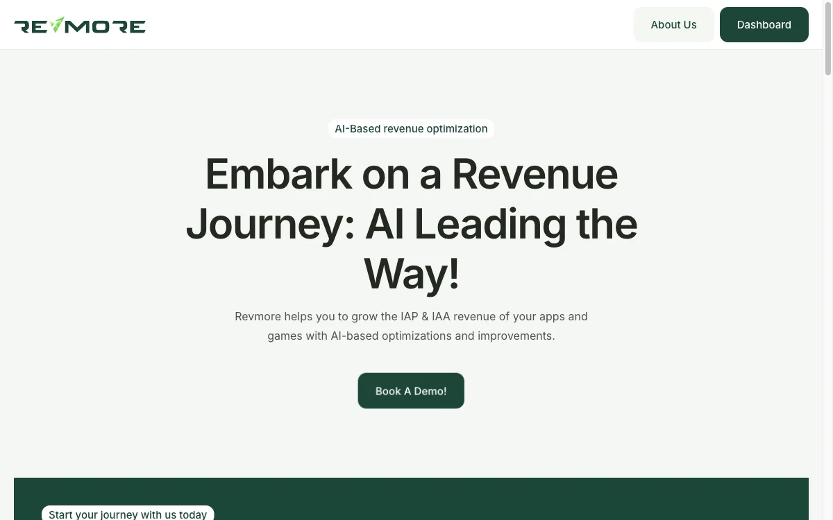 Revmore: Optimize App and Game Revenue with AI