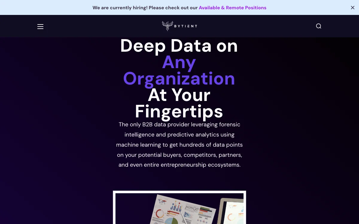 Bytient: Unleashing Deep Data Insights for Success