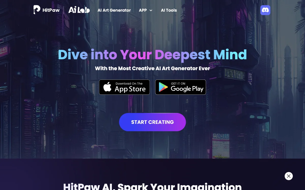 HitPaw AI Art Generator: Unlock Your Creative Potential