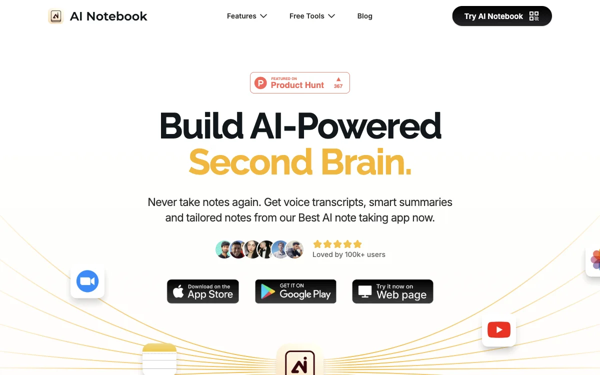 AI Notebook: Boost Productivity with Advanced Note-Taking