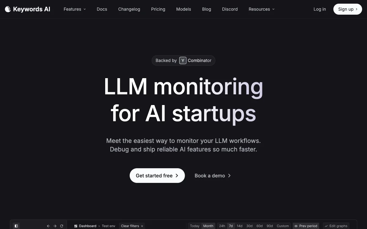 Keywords AI: The Ultimate LLM Monitoring Platform for AI Startups