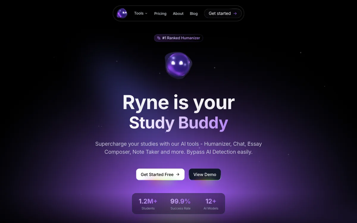 Ryne AI: Unbeatable AI Tools for Seamless Learning