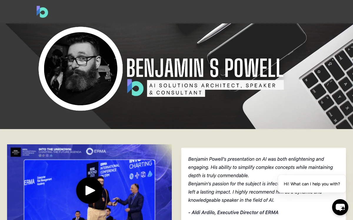 Benjamin S Powell: Revolutionizing Businesses with AI