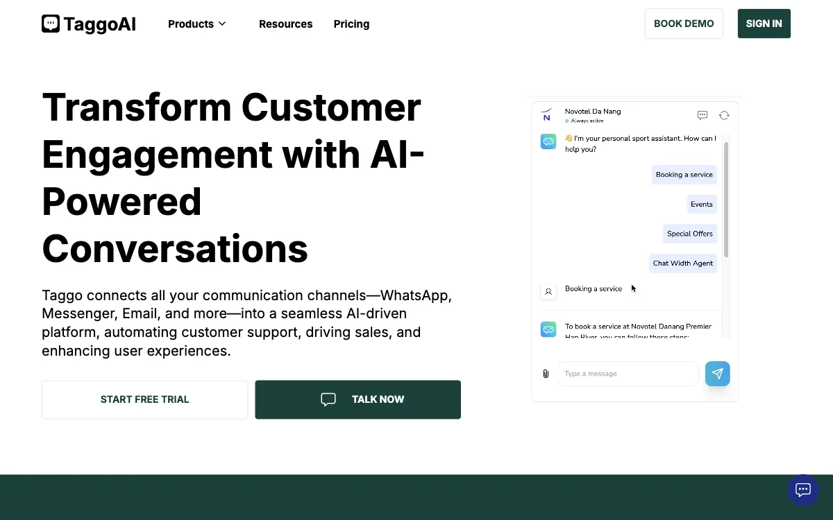 TaggoAI: Transforming Customer Engagement with AI-Powered Solutions