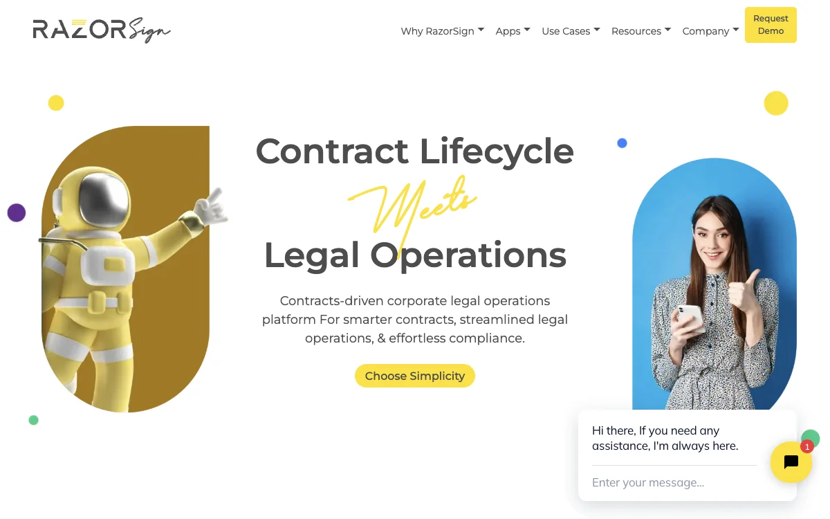 RazorSign: Simplifying Legal Operations with AI