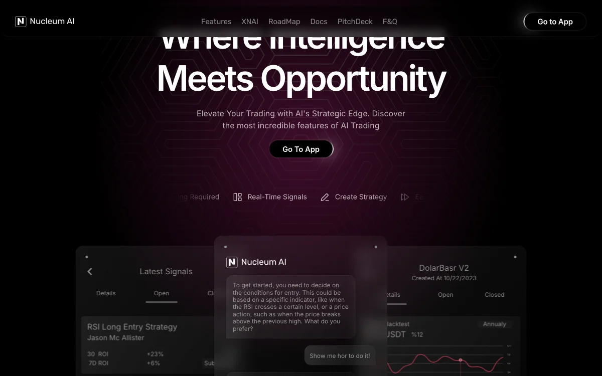 Nucleum AI: Elevate Your Trading with AI's Strategic Edge
