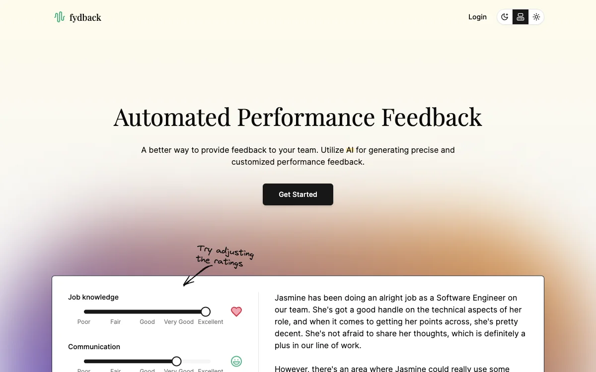 Fydback: قوة الذكاء الاصطناعي في تقديم التغذية المرتدة الدقيقة والخصوصية