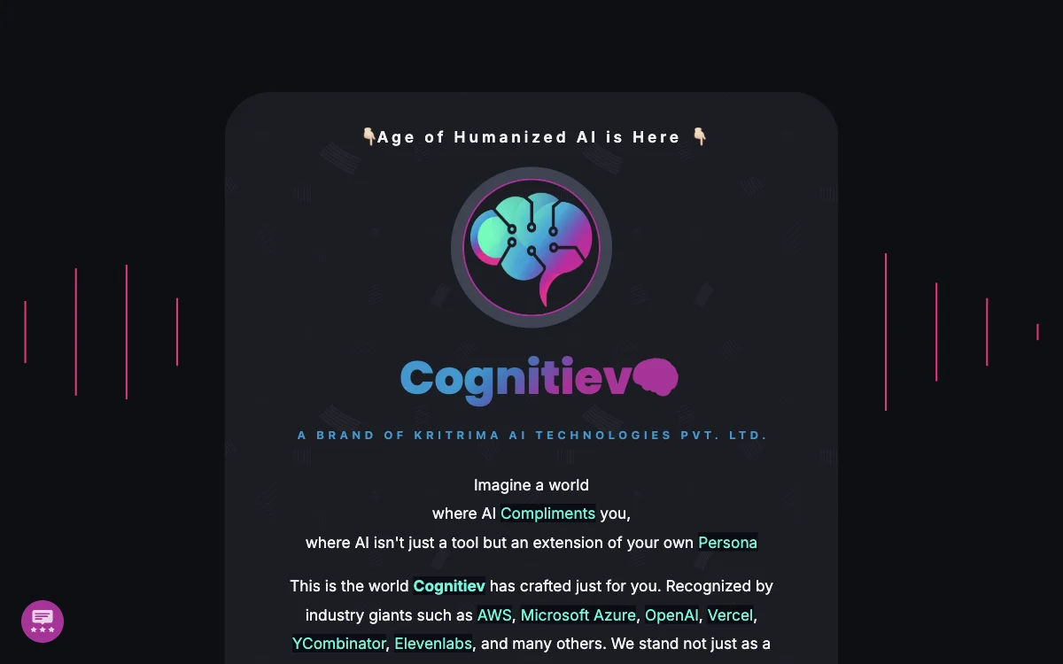 Cognitiev🧠：您的绝佳 AI 伙伴