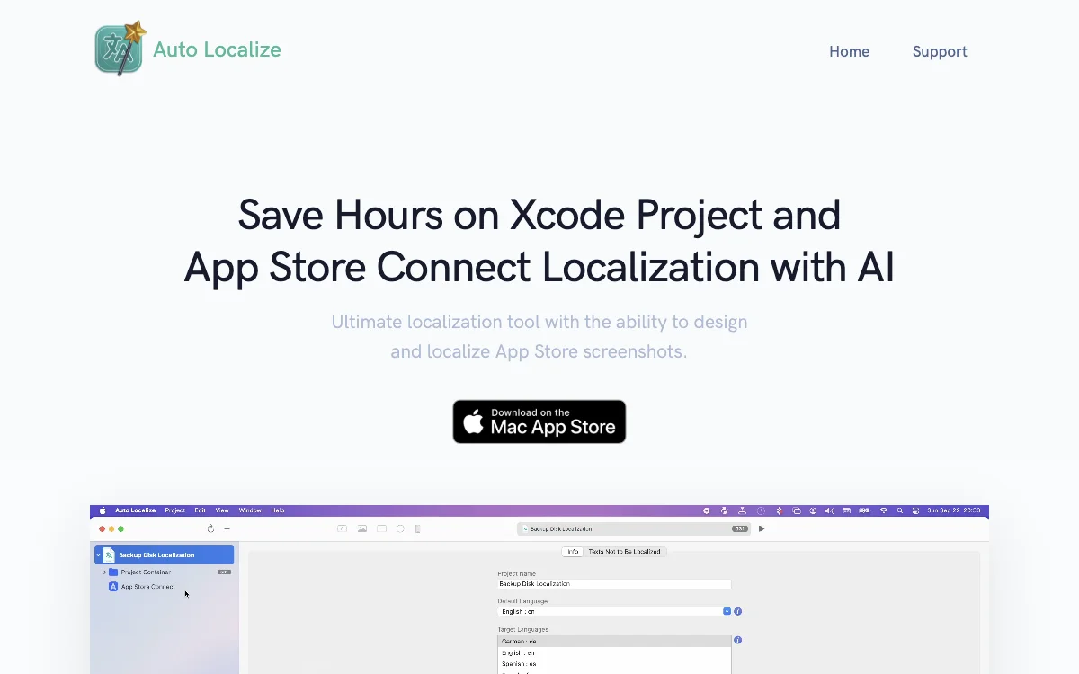 Auto Localize: Bản địa hóa cho Xcode và App Store Connect