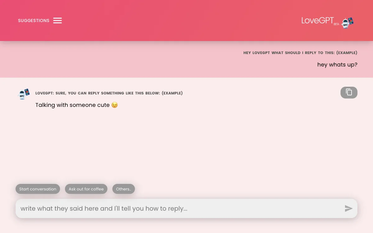 LoveGPT: Revolutionize Your Romantic Chats with AI