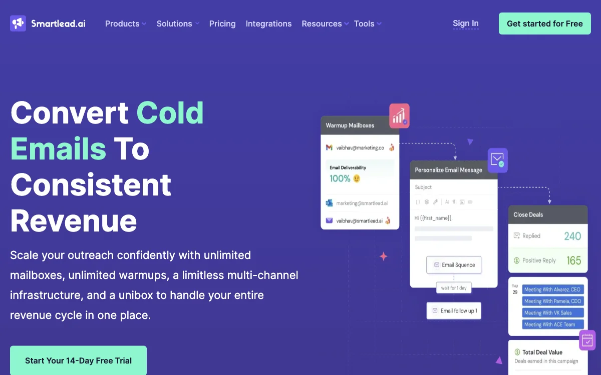 Smartlead: The Ultimate Cold Email Outreach Tool for Scaling Your Business