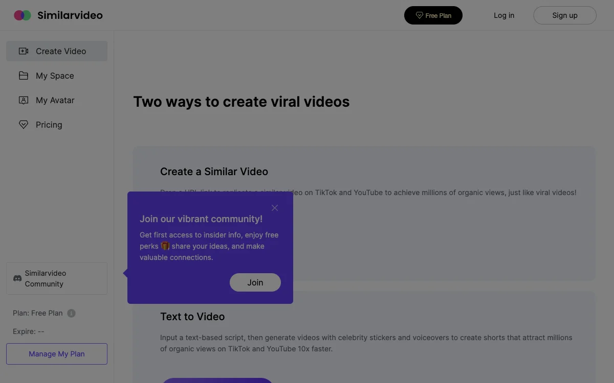 Create Engaging Videos with AI - Create Video