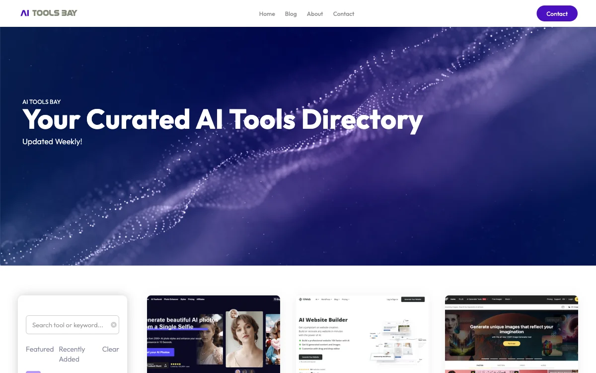 AI Tools Bay: Your Curated AI Tools Hub