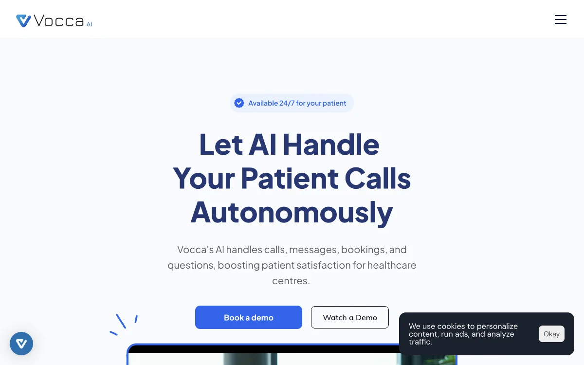 Vocca: Enhancing Healthcare with AI Call Center