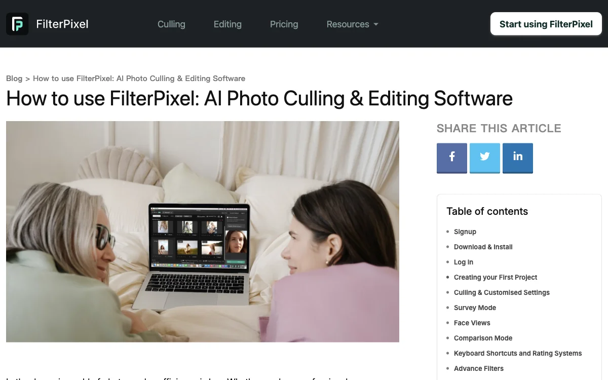 FilterPixel: The Ultimate AI Photo Editing Software