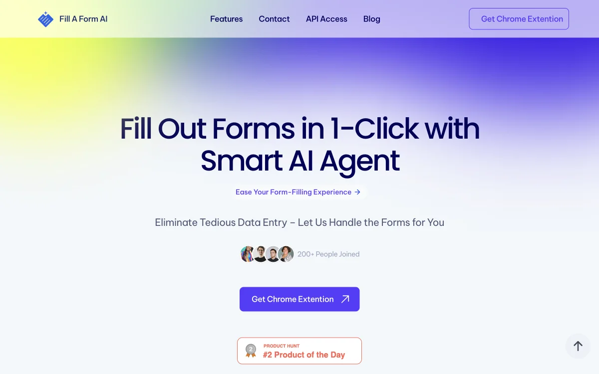 Fill A Form AI: Simplify Your Form Filling with One Click