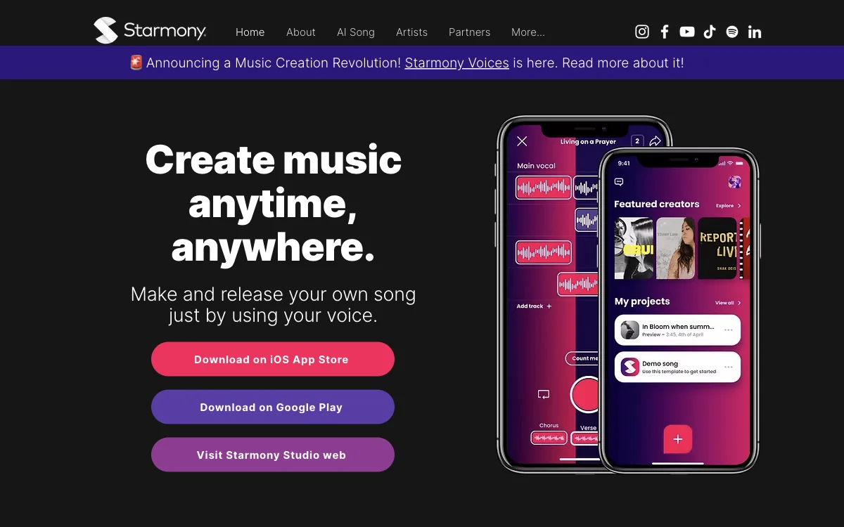 Starmony: Revolutionize Your Music Creation