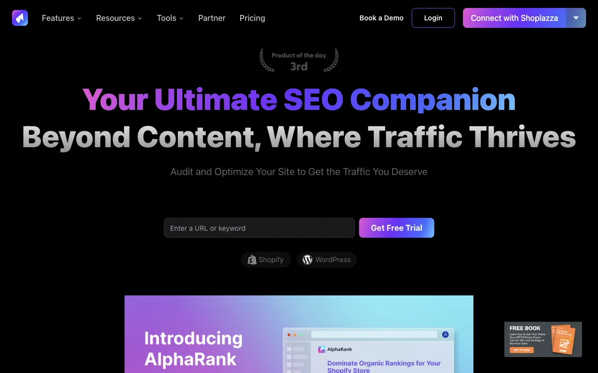 AlphaRank - AI SEO Optimizer: Boost Your Website Traffic