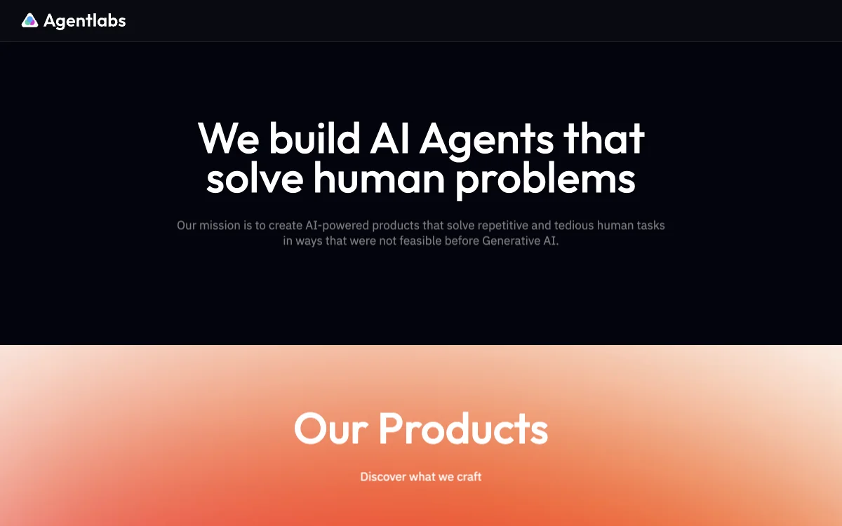 AgentLabs - Revolutionizing Human Tasks with AI