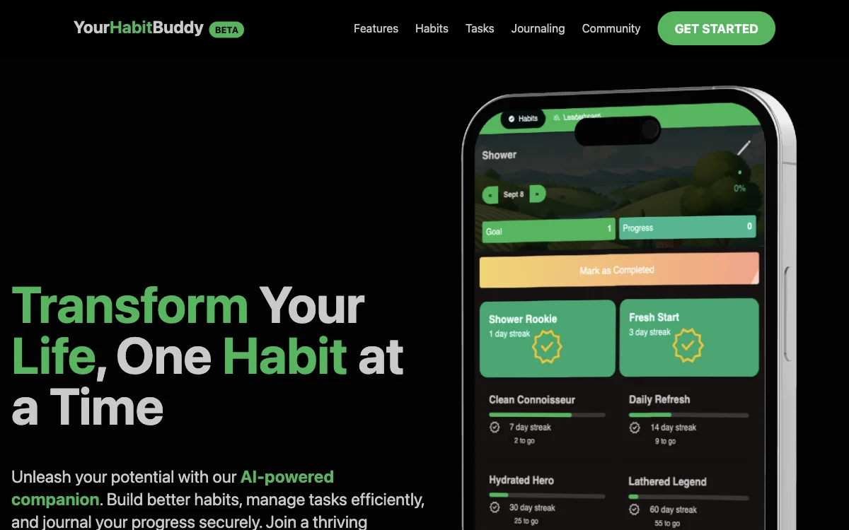 YourHabitBuddy: AI-Powered for Habit Building & Beyond