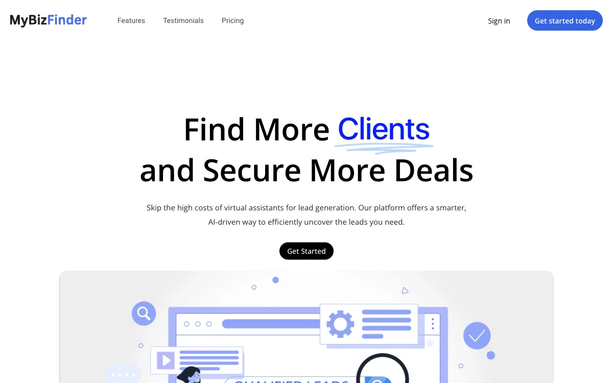 MyBizFinder: The AI-Powered Lead Generation Tool for Business Growth