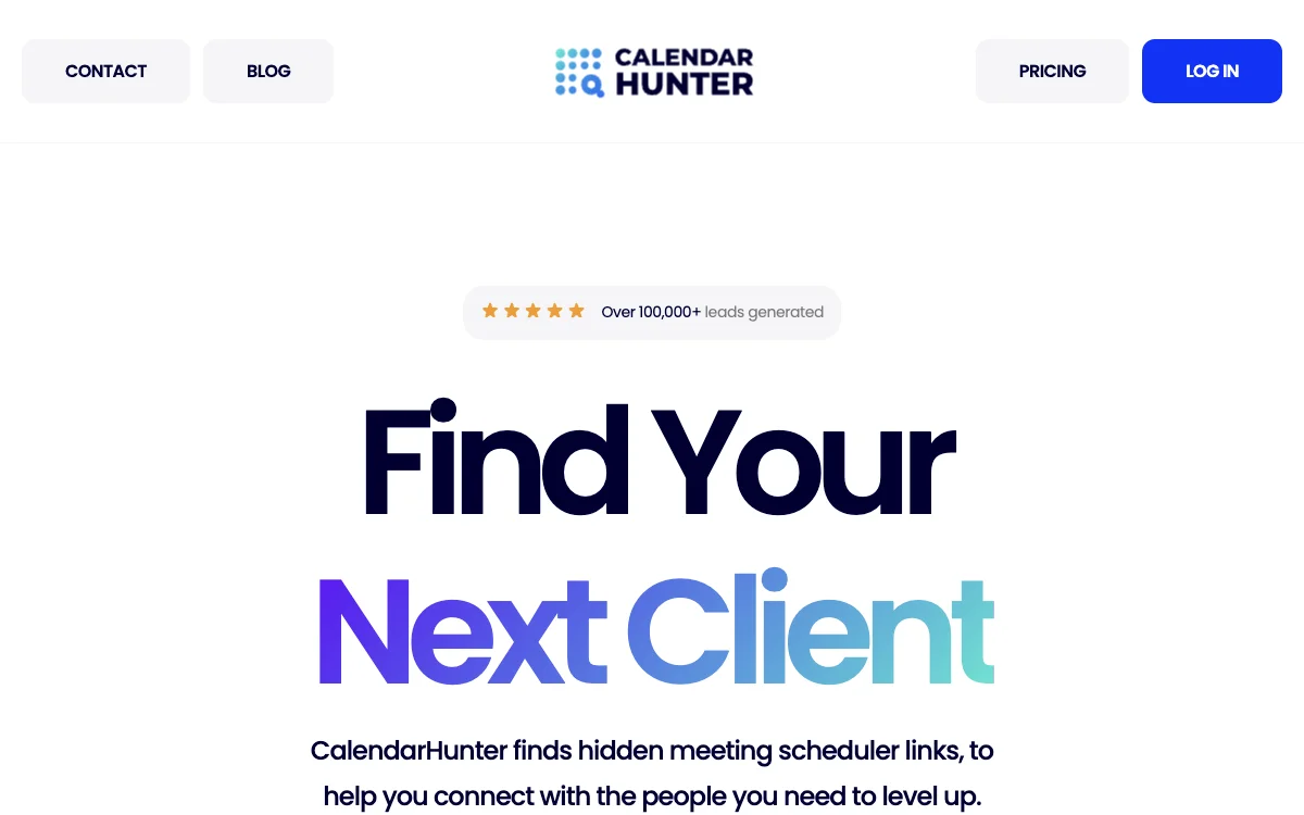 CalendarHunter: Boost Your Networking with AI Scheduling