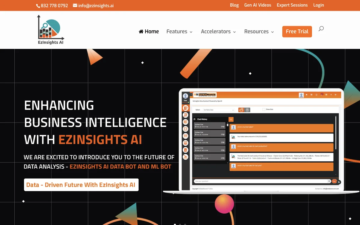 EzInsights.ai: Empowering Business with Advanced AI Solutions