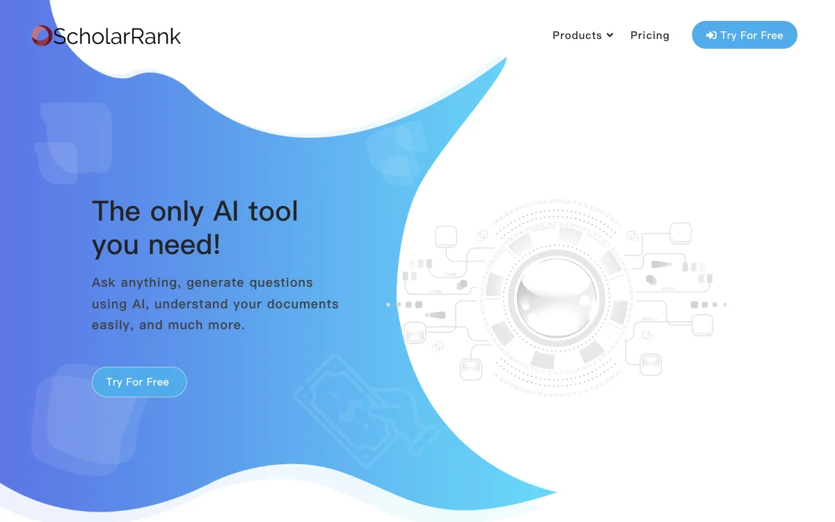 ScholarRank: Unleashing the Power of AI for Diverse Needs