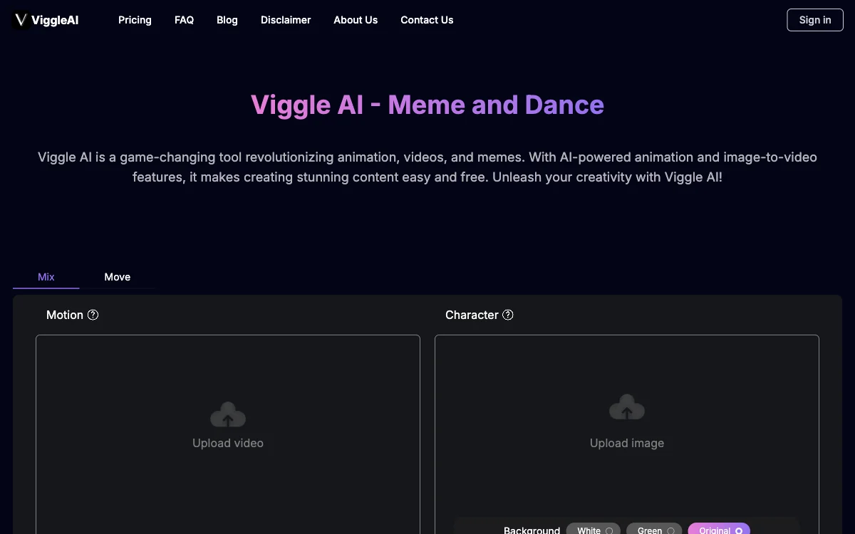 Viggle AI: Unleashing Creativity in Animation