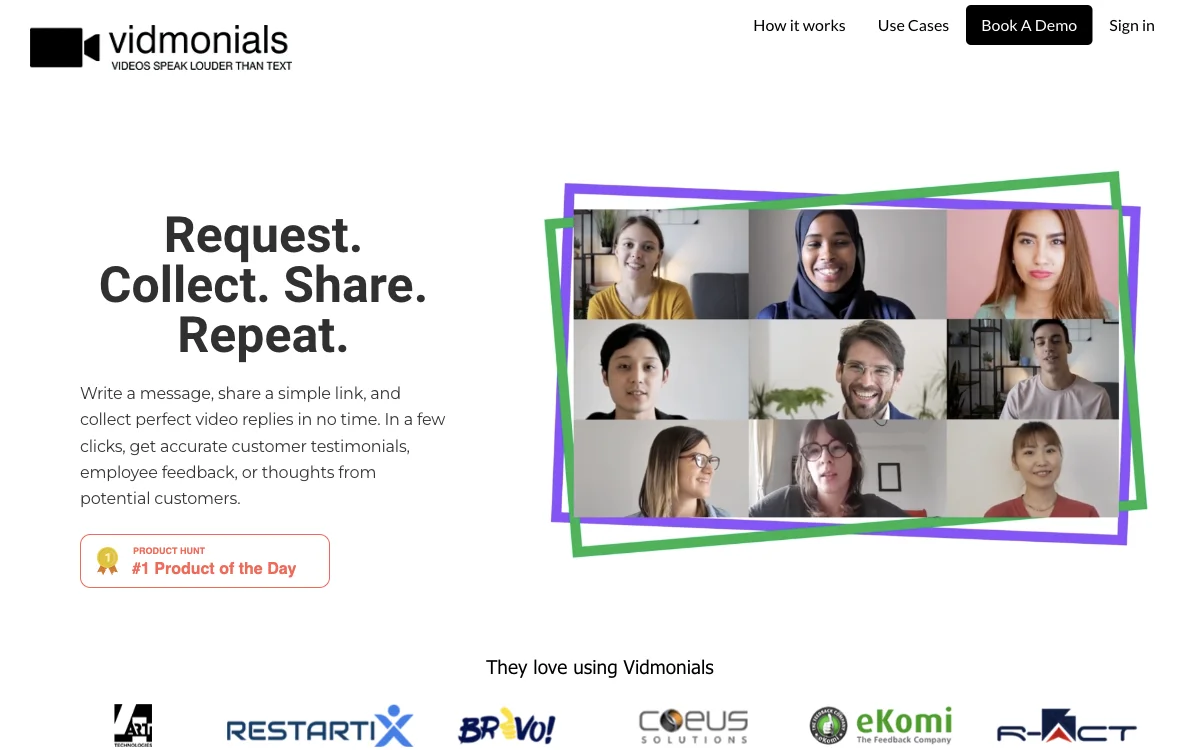 Vidmonials: AI-Powered Video Collection Tool for Impactful Testimonials