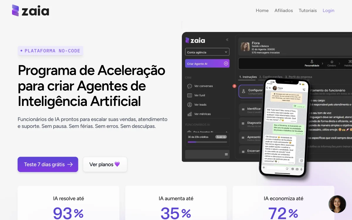 Zaia: AI Employees for Enhanced Support and Sales