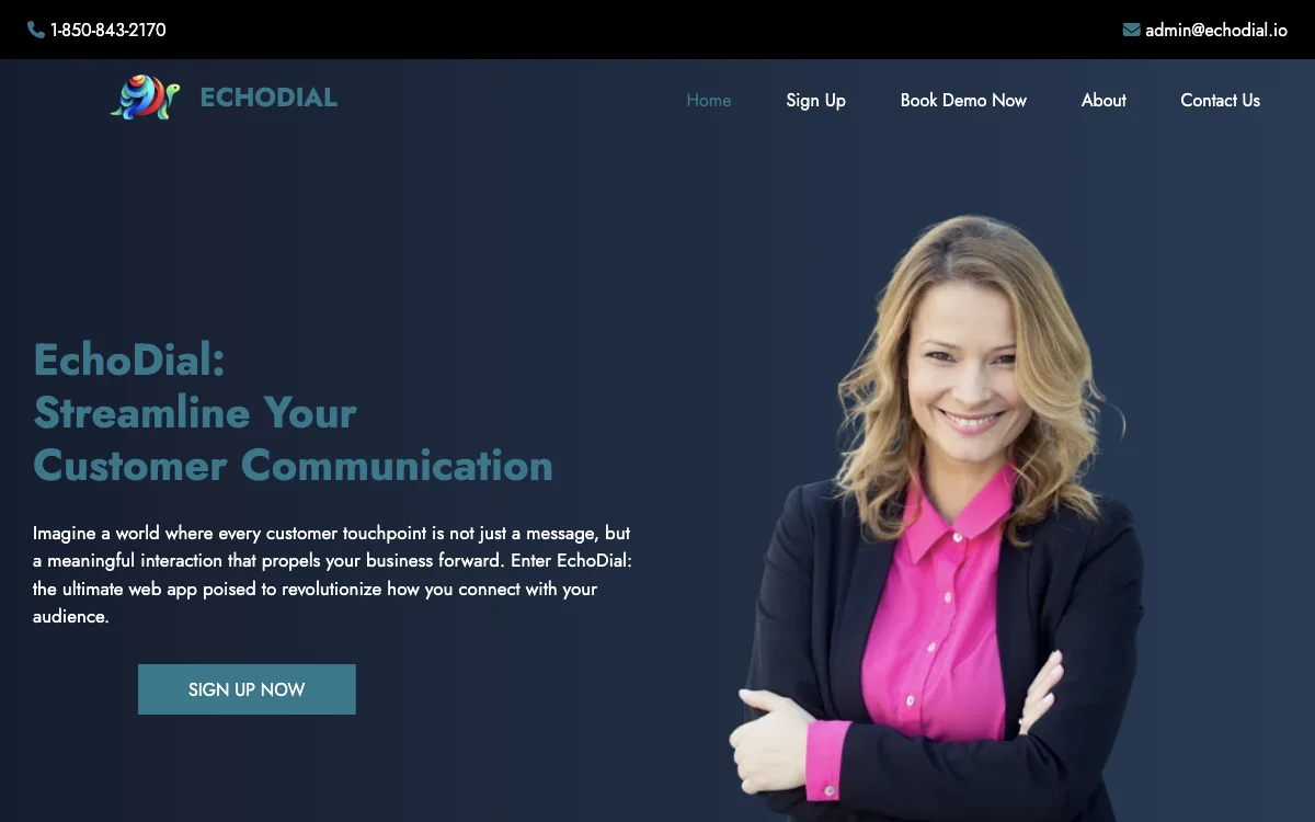 EchoDial: Streamline Your Customer Communication with AI-Powered Tools