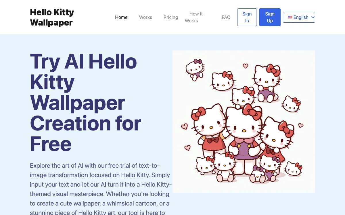 Hello Kitty Wallpaper Generator: Unleash Your Creativity