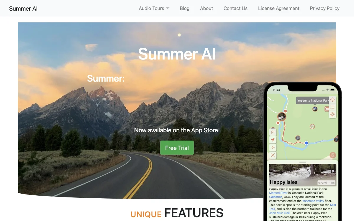 Summer AI: Your Ultimate Audio Tour Companion