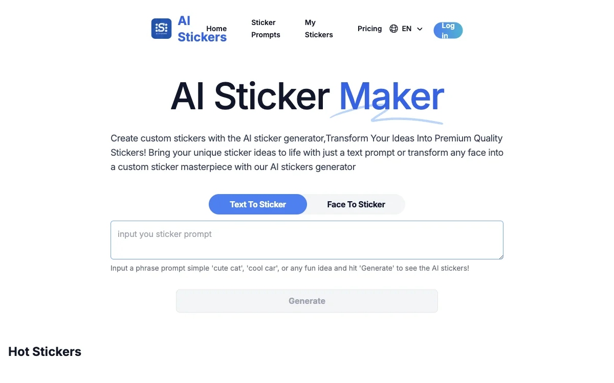 AI Stickers: Transform Ideas into Custom Stickers