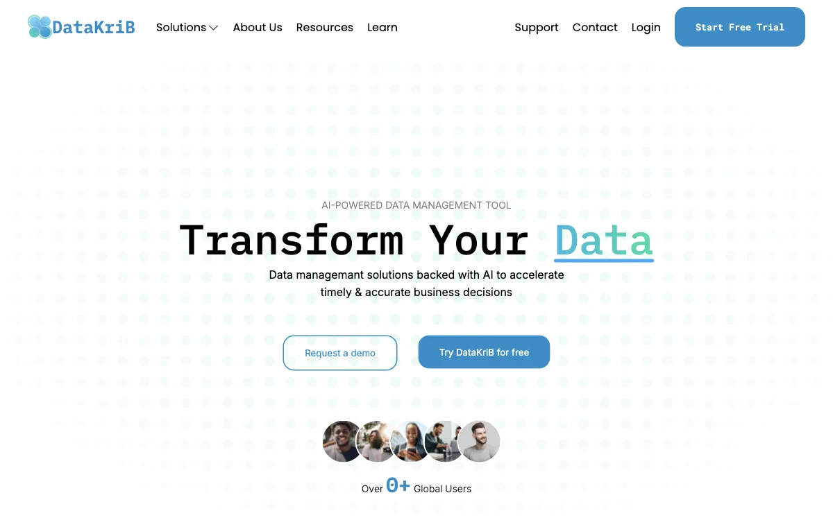 DataKriB: Empowering Businesses with AI-Powered Data Management